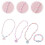 2Ensembles Kit Collier Et Bracelet Bijoux Mode Fille 10