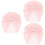 3Pièces Chapeaux - Rose Avec Nœud Pour Bébé 6