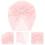 3Pièces Chapeaux - Rose Avec Nœud Pour Bébé 11