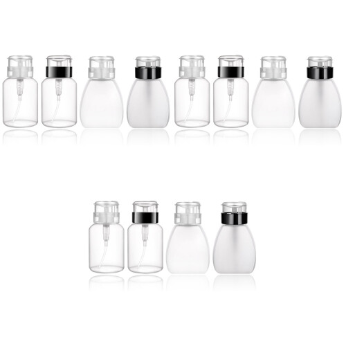 12Pièces Flacons Vides Plastique Portable Usage 2