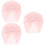 3Pièces Chapeaux - Rose Avec Nœud Pour Bébé 7
