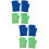 4Paires Thérapie Hydratants Gel Spa Usage Vert 2