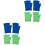 4Paires Thérapie Hydratants Gel Spa Usage Vert 6