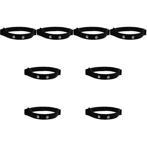8Pièces Bande Thoracique Elastique Réglable Moniteur Cardiaque Sport 2