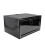 2Pcs Simple Black Shoes Storage Box Plastic with Easy Side Opening 10