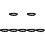 7Pièces Bande Elastique Noire Ceinture Surveillance Cardiaque Durable 4