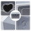 2Pcs Simple Black Shoes Storage Box Plastic with Easy Side Opening 9
