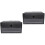 2Pcs Simple Black Shoes Storage Box Plastic with Easy Side Opening 4