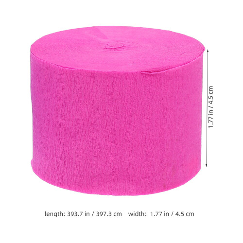 42Pièces Rubans En Papier Crépon Colorés Pour Décorations De 1
