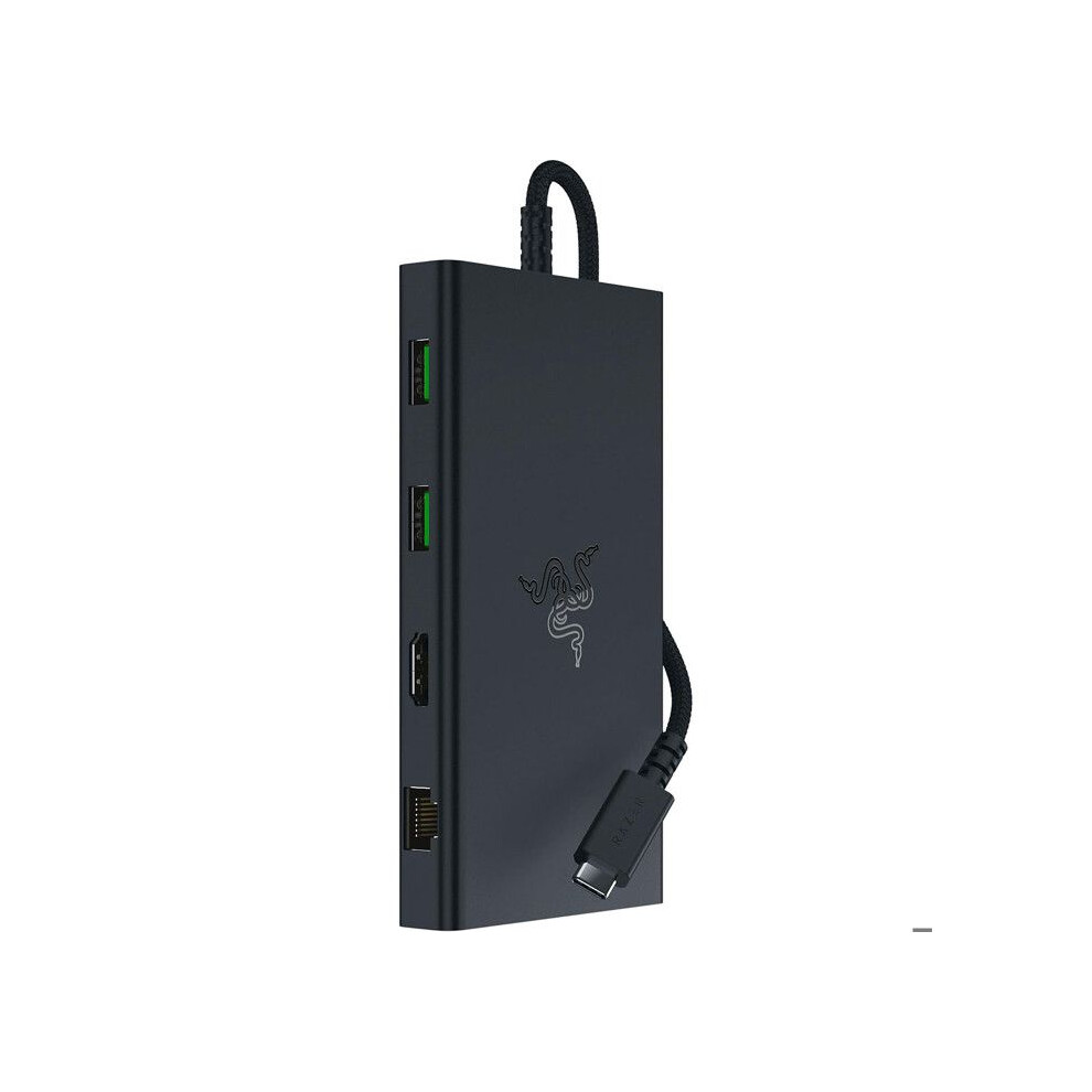 Razer Usb-C Docking Station - 11 Ports - Brushed Aluminum - Compatible With Windows - Hdmi, Ethernet