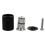 6Ensembles Kit Roulements Fourche Outils Installation Noir 9