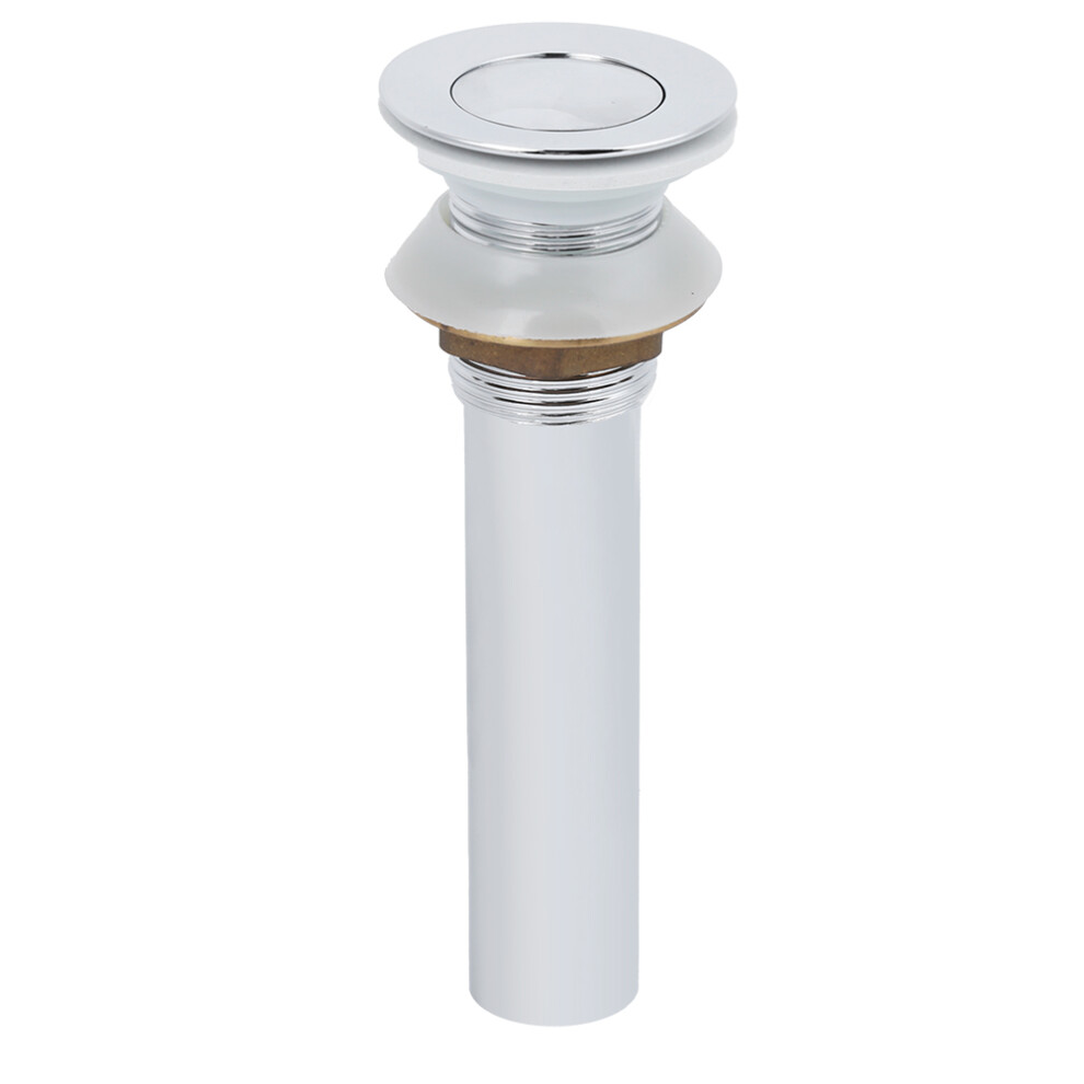 Bathroom Sink Drain Pop Up Vessel Vanity Drain Leak Free Design Corrosion Resistant Finish Solid Brass Construction 304 Stainless Steel Anti Oxidation 9453559508892
