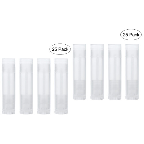 2Pièces 25 Tubes Caps Blancs Multiusage Femme 2