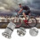6Ensembles Kit Roulements Fourche Outils Installation Noir 6