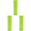 3Pièces Instrument Harmonica 10 Trous Vert Plastique Jouet Éducatif 2