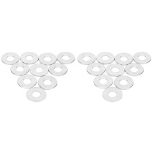 20PCS Stainless Steel M6 Washers Gasket for Greenhouse Supplies and Home Garden