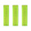 3Pièces Instrument Harmonica 10 Trous Vert Plastique Jouet Éducatif 4