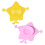12Pièces Silicone Fortes Rose Pour Bols Bébé 1