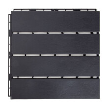 4Pièces Dalles Sécurisées Imperméables Noir Pour Balcon Jardin