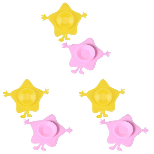 12Pièces Silicone Fortes Rose Pour Bols Bébé 1