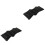 2Pièces Filet Ventilation Pour Barre De Protection Noir 3