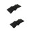 2Pièces Filet Ventilation Pour Barre De Protection Noir 7