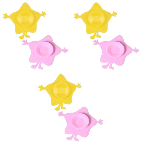 12Pièces Silicone Fortes Rose Pour Bols Bébé 2