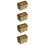 4Pièces Coffret Pirate Mini Plastique Rangement Enfant 7