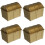 4Pièces Coffret Pirate Mini Plastique Rangement Enfant 4