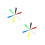 54Pièces Plumes De Multicolores Pour Tir À L'arc Durable 9