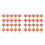 40Pièces Vis De Plaque Aluminium Orange Résistantes 4