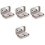 4Sets Compact Grey Contact-Lens Storage Kit with Removal Tool & Holder 5