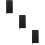 3Pcs Sleek Black Notepad PU Planner Journal for Home and Office 11