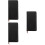 3Pcs Sleek Black Notepad PU Planner Journal for Home and Office 9