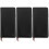 3Pcs Sleek Black Notepad PU Planner Journal for Home and Office 6