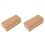 2Pcs Luthier 12 Radius Wooden Sanding Blocks for Guitar Neck Leveling 4