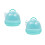 2Pièces Cage Transport Hamster PP Pour Petits Animaux Voyage 4
