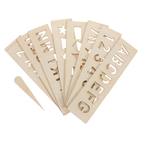 2Sets Wooden Practicing Board Kids Recognition Educational Writing Toy 2