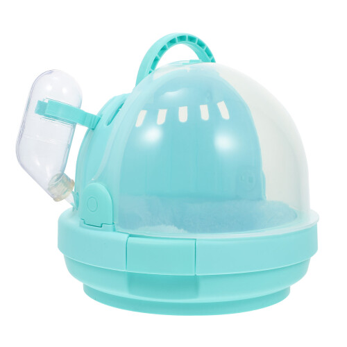 2Pièces Cage Transport Hamster PP Pour Petits Animaux Voyage 1