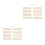 2Sets Wooden Practicing Board Kids Recognition Educational Writing Toy 5