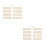 2Sets Wooden Practicing Board Kids Recognition Educational Writing Toy 9