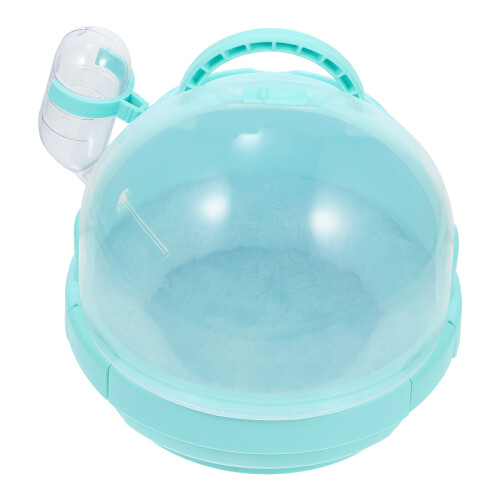 2Pièces Cage Transport Hamster PP Pour Petits Animaux Voyage 2