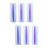 6Pcs Purple Cake Smoother Set Plastic Buttercream Spatulas for Kitchen 7