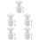 15Pcs White Plastic Spigot for Water Cooler Push Button Replacement 7