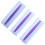 6Pcs Purple Cake Smoother Set Plastic Buttercream Spatulas for Kitchen 9