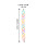 4Pcs Lightweight Acrylic Phone Case Chain Detachable Decorative Strap 11
