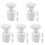 15Pcs White Plastic Spigot for Water Cooler Push Button Replacement 3