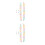4Pcs Lightweight Acrylic Phone Case Chain Detachable Decorative Strap 4