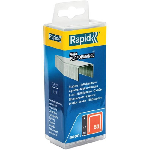 RAPID 5000 staples no. 53 Rapid Staple 14mm