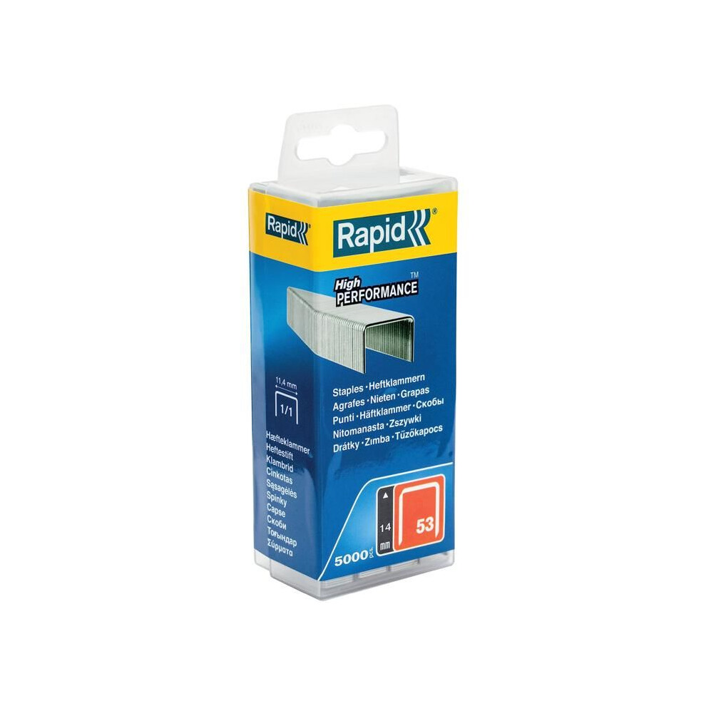 Rapid 5000 Staples No. 53 Rapid Staple 14Mm 7313463030877
